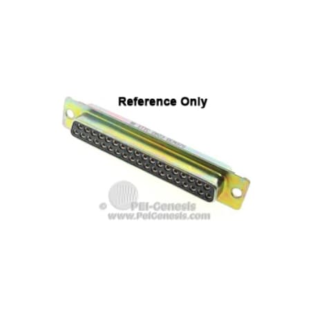 Itt Cannon DSUB 37F PCB STR G50 SS DCMM37SXF225